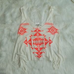 Rave top with tags